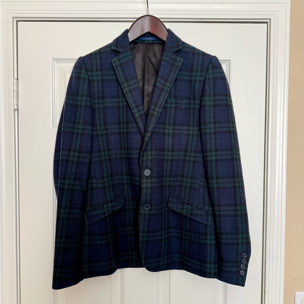 Ben Sherman Black Watch tartan sport coat